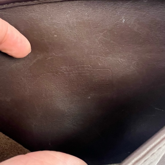 Coach Brown Leather Carnival Bag - Picture 4 of 6